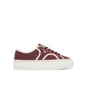 TOMMY HILFIGER Nizke superge bordo/bela
