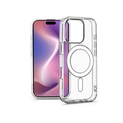 Anti-Shock TPU Magsafe ovitek za iPhone 16 Pro Max - prozoren