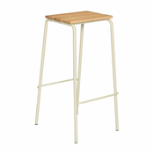 Bež/v naravni barvi barski stoli v kompletu 2 ks (višina sedeža 76 cm) Stilt – Hübsch