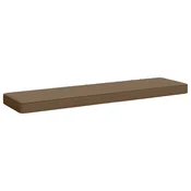 Vidaxl Blazina za klop - 1 kos VUGHT 100% poliester Taupe