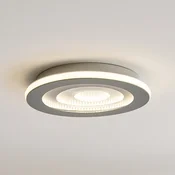 OSRAM LED stropna svetilka ORBIS SPIRAL CENTRAL LIGHT, premer 40 cm, siva - Dnevna soba/jedilnica - Sodobni - Kovina