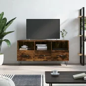 vidaXL TV omarica dimljeni hrast 102x36x50 cm inženirski les