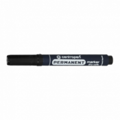 Marker Centropen 8510 permanentni črni valjasti konici 2,5 mm