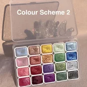 20 barvni akvarelni slikarski set | COLORLINKE, Shema 2