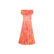 Desigual Obleka losos / rosé / ognjeno rdeča