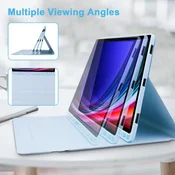 INF Združljivo ohišje tipkovnice Bluetooth + tipkovnica za Samsung Tab S6 Lite 10,4-palčni - modra, (5000275074)