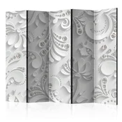 artgeist Paravan Flowers In Crystals I, 5-Delni, Dvostranski