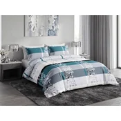 Polibombažna posteljnina LUXURY turkizna Dimenzije posteljnine: 70 x 90 cm | 140 x 200 cm