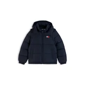 TOMMY HILFIGER Zimska jakna Heritage temno modra/rdeča/bela