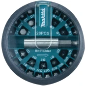 MAKITA 28-delni set vijačnih nastavkov, disk B-28911
