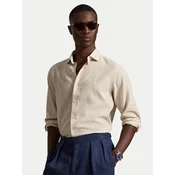 Polo Ralph Lauren Srajca 710B16700007 Svetlo bež Regular Fit