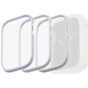 UNIQ frames for Moduo 3in1 Apple Watch Series 4/5/6/7/8 / SE 40 / 41mm Sage-Lilac-White (UNIQ-41MM-3IN1MDBUN)