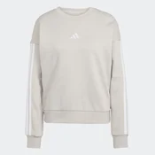 ADIDAS SPORTSWEAR Športna majica Essentials svetlo siva/bela