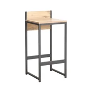 Homestar Barski stol HANNES 38x38x80 cm rustikalni melamin