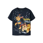 NAME IT Majica NMMMACAS PAW  marine / karamel / rumena / svetlo siva