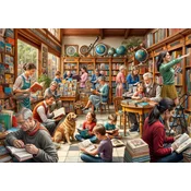 BlueBird - Puzzle Knjigarna - 2 000 kosov