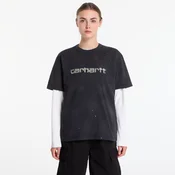 Majice Carhartt WIP S/S Painter T-Shirt UNISEX Black Destroy Wash, Splatter S