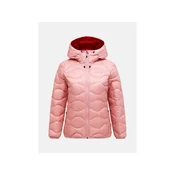 Ženska puhovka PEAK PERFORMANCE W Helium Down Hood Jacket, roza, L