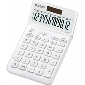 Kalkulator Casio - JW-200SC, 12 znamenki, bijeli metalik