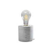 Sollux SL.0680 - Stona lampa SALGADO 1xE27/60W/230V beton