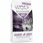 Wolf of Wilderness Soft - Silvery Lakes - piletina iz slobodnog uzgoja i pacetina - 2 x 12 kg