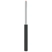 Vidaxl Plinski valj pisarniškega stola Črna 505-720 mm elezo