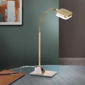 ORION Tobias LED stolna lampa, starinski mesing - Dnevni boravak/blagovaonica - Moderan - starinski mesing, satenska obrada - Metal