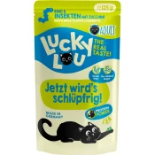 Lucky Lou Life Stage Pouch mačja hrana Adult - govedina in insekti - 125 g