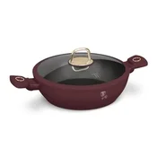 shumee PLOŠČATI LONEC IZ TITANA S POKROVOM 28cm BERLINGER HAUS BH-8038 LEONARDO