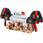 Mizarska spona (cvinga), 4-delni set, EZM-EZL-SET | BESSEY - Bessey