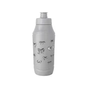 PRAKTYCZNA Praktična steklenička za šolo Forever Young Bow 375 ml siva