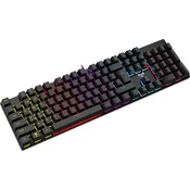 Bytezone Mehanska gaming tipkovnica BYTEZONE Dozer RGB/modra stikala/makro/Anti-Ghosting (črna) BZ-87