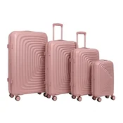 Set kofera 4u1 u roze boji - Ripple dezen