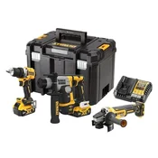 DeWALT 3-delni set akumulatorskega orodja DCK355P2T