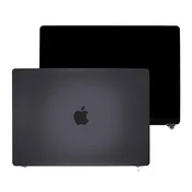 LCD zaslon za MacBook Pro 16 A3403 (2024), s prednjim staklom i pokrovom, Nano-Texture, Space Black, 661-42326, Genuine Apple