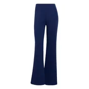 adidas Spodnji del trenirke Soft Lux Flared KR5283 Modra Slim Fit