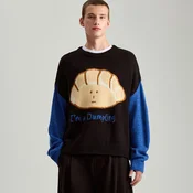 Pulover z okroglim izrezom