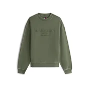 Tommy Jeans Majica 90S NEW CLASSICS temno zelena