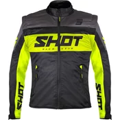 Softshell jakna Shot Softshell Lite crno-fluo žuta