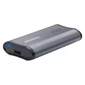 ADATA Zunanji SSD 500 GB - SE880 (USB3.2 tip C, R/W: 2000/2000 MB/s, siv)
