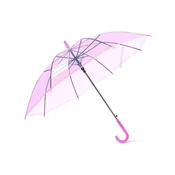 Mark Kišobran PVC providni roze 90cm ( L628 )