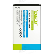 DEJI Baterija za Nokia BL-4C/6000 (860 mAh), Crna