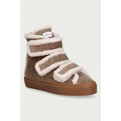 Inuikii Shearling Velcro High superge ženske semišaste