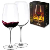 shumee Wilmax kozarci za vino, komplet 2 kosov, 700 ml, kozarci za belo in rdeče vino, primerni za pomivanje v pomivalnem stroju, moderni kozarci za belo vino, odporni proti motnosti