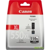 CANON PGI-550-XL (6431B004), originalna kartuša, črna, 22ml, Za tiskalnik: CANON MX925, CANON PIXMA IP7200, CANON PIXMA IP7200 SERIES, CANON PIXMA