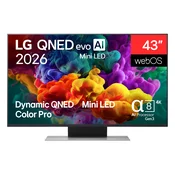 LG evo Mini LED AI 43QNED86B6B 4K UHD cm 108 (43)