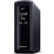 CyberPower Backup UPS VP1200EILCD - 720W / 1200 VA Line-interactive AVR IEC C13 x 8 LCD Display | VP1200EILCD