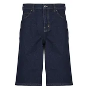 Dickies 958 13 INCH LOOSE SHORT JEANS RINSED Modra