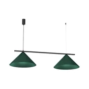 Luster na sajli CAPITAL 2xGX53/15W/230V, zelene boje