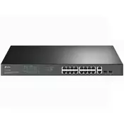 Switch TP-LINK TL-SG1218MP Gigabit/18xRJ4510/100/1000Mbps/16-Port PoE+/ Rackmount (TL-SG1218MP)